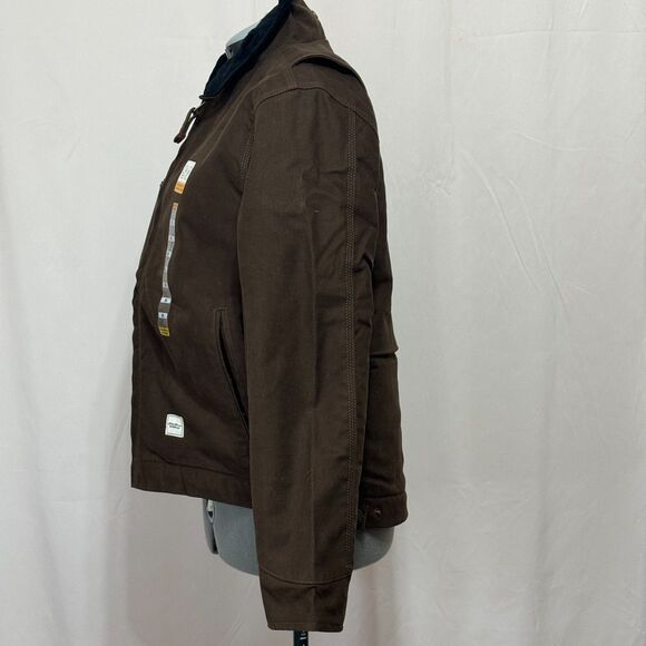 Eddie Bauer NWT Sz M Bark Men's Multi-pocket Berber Lined Workwear Jacket - Picture 4 of 14